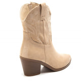 SHOES Ally dam cowboyboots 9609 Shoes Beige