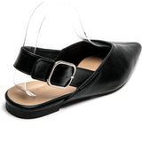SHOES Amance Dam Sling Tillbaka Ballerinaskor 9705 Shoes Black