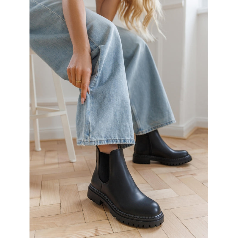 SHOES Amaris dam stövlar 2516A Shoes Black