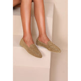 SHOES Anastasia Dam loafers H8-565 Shoes Camel