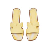 SHOES Anela dam sandaler 5273 Shoes Yellow
