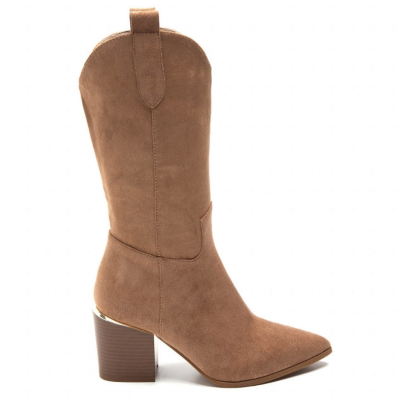 SHOES Astrid dam cowboyboots 9600 Shoes Camel