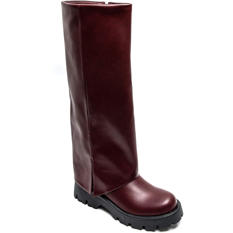 SHOES Aubine Dam stövlar 7652A Shoes Wine