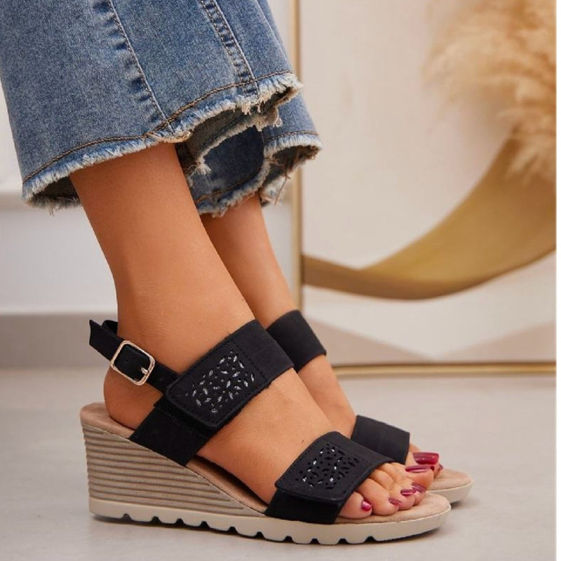 SHOES Azurine Dam sandaler 2253 Shoes Black