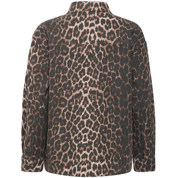 b.young B.YOUNG DAMKJOL BYKENNA Shirt Denim Leopard Mix