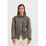 b.young B.YOUNG DAMKJOL BYKENNA Shirt Denim Leopard Mix