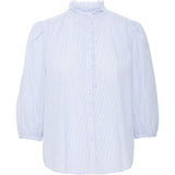b.young B.YOUNG DAM BLUS BYIMOGEN Blouse Silver Lake Blue Mix