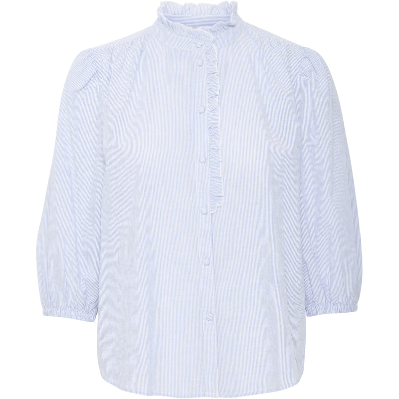b.young B.YOUNG DAM BLUS BYIMOGEN Blouse Silver Lake Blue Mix