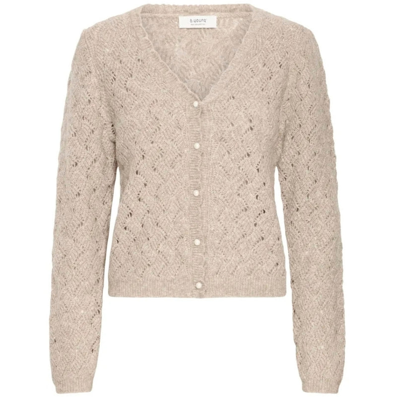 b.young B.YOUNG DAM KARDIGAN BYNADIKA Cardigan String Melange