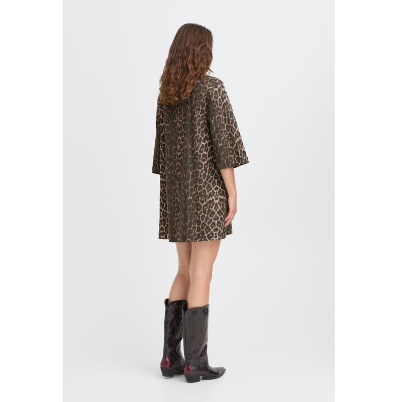 b.young B.YOUNG DAM KL&Auml;NNING BYKENNA Dress Denim Leopard Mix
