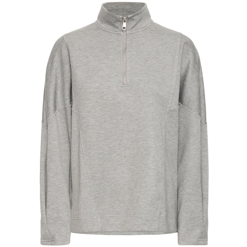 b.young B.YOUNG DAM SWEATSHIRT BYPUSTI Sweatshirt Mid Grey Melange