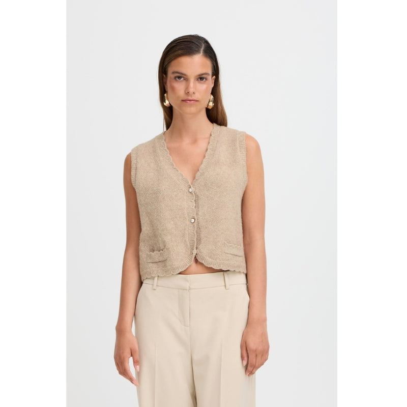 b.young B.YOUNG DAM VÄST BYNADIKA Vest String Melange