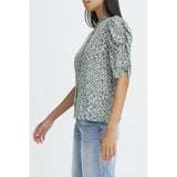 b.young B.YOUNG Dam Skjorta BYGABRIA Shirt BYFLOWER BLURRED LEPRECHAUN