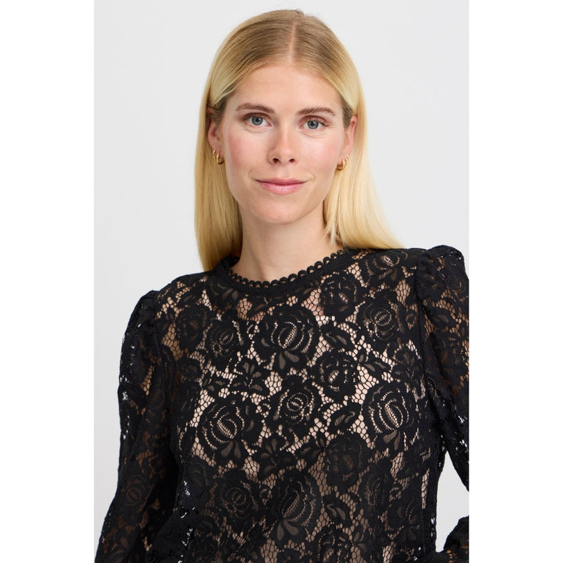 b.young B.YOUNG Dam blus BXGILACE Blouse Black