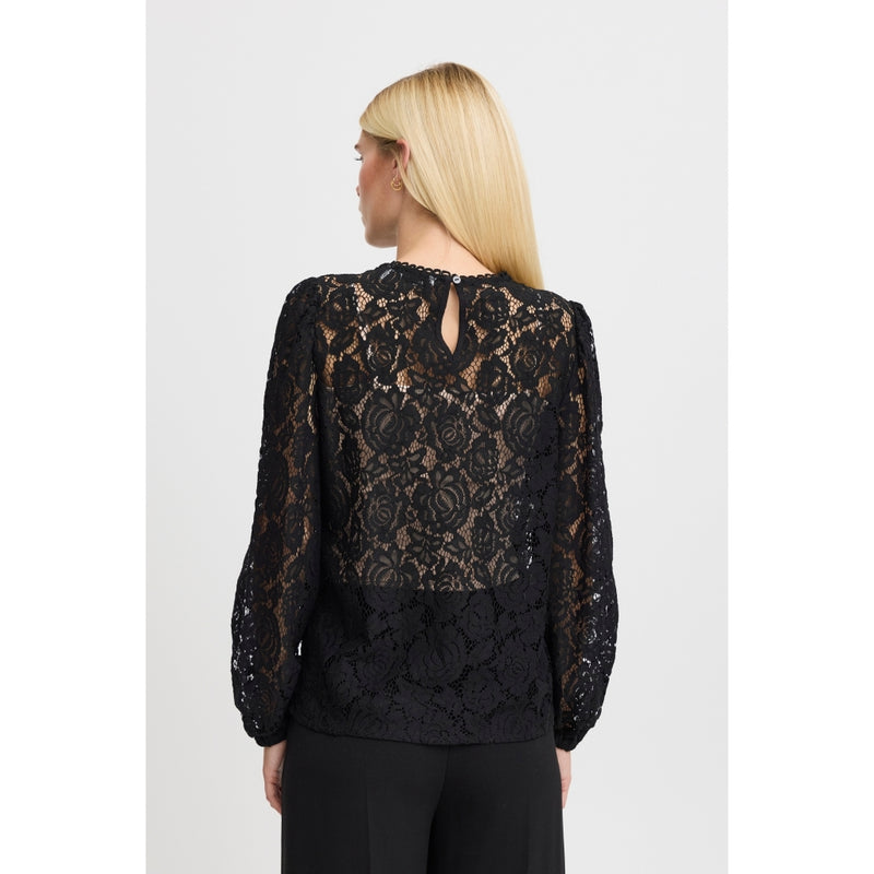 b.young B.YOUNG Dam blus BXGILACE Blouse Black