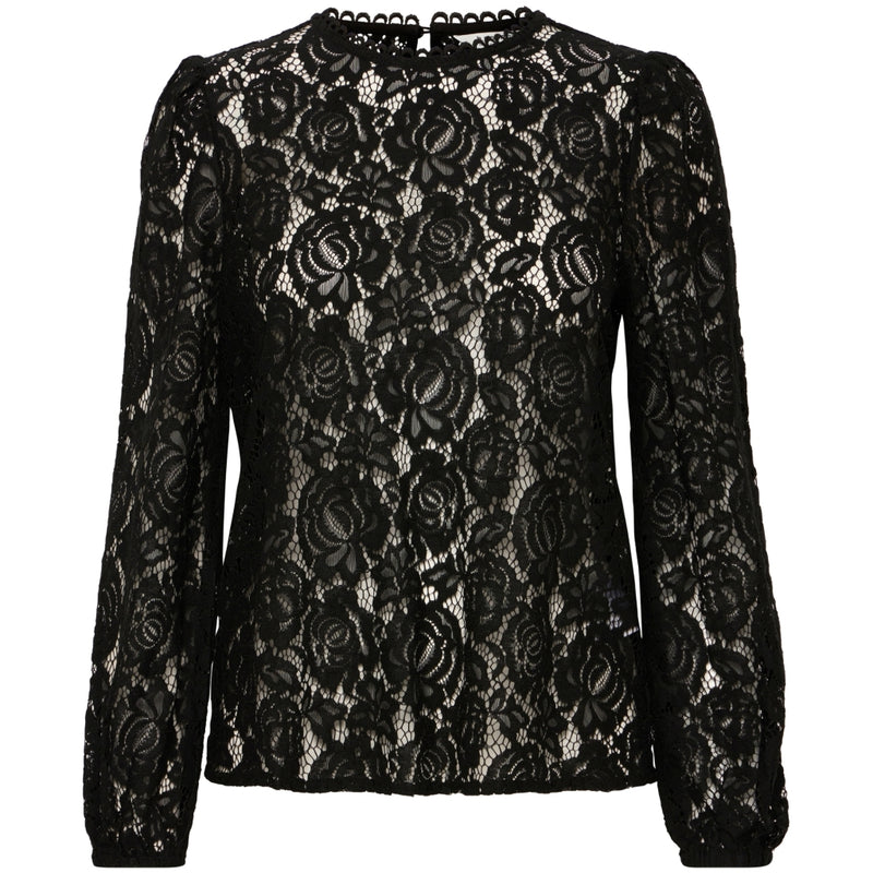 b.young B.YOUNG Dam blus BXGILACE Blouse Black