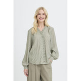 b.young B.YOUNG Dame Skjorte BYILAVIA Shirt VETIVER FLOWER