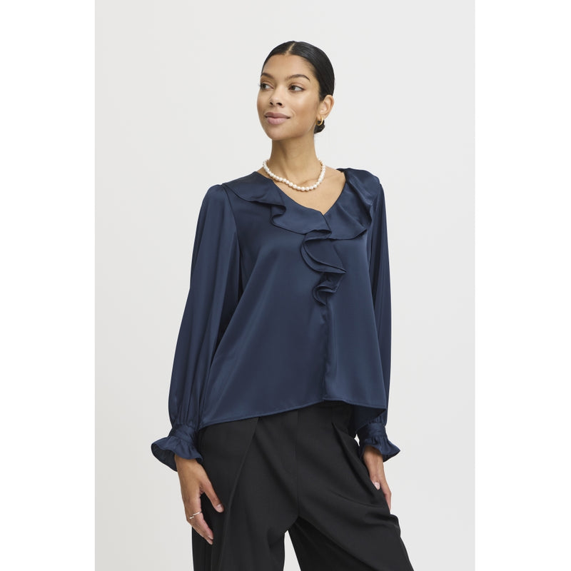 b.young B.YOUNG dam blus BYFLAIR Restudsalg Navy Blazer