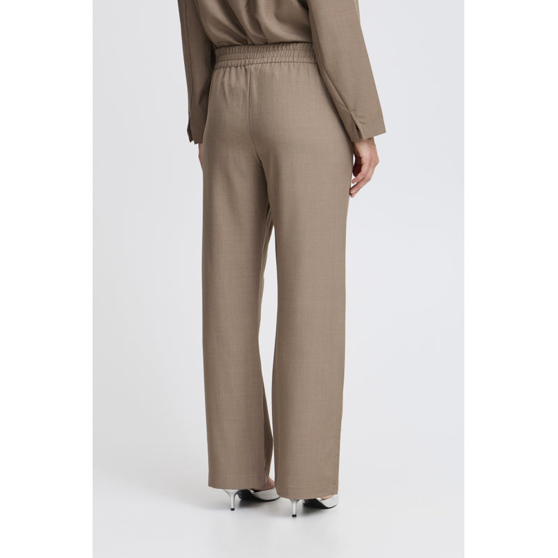 b.young B.YOUNG dam byxorBYMMIDDE Pant Walnut Melange