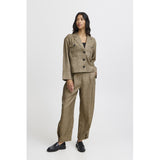 b.young B.YOUNG dam byxor BYESTNIO Pant Military Olive Melange