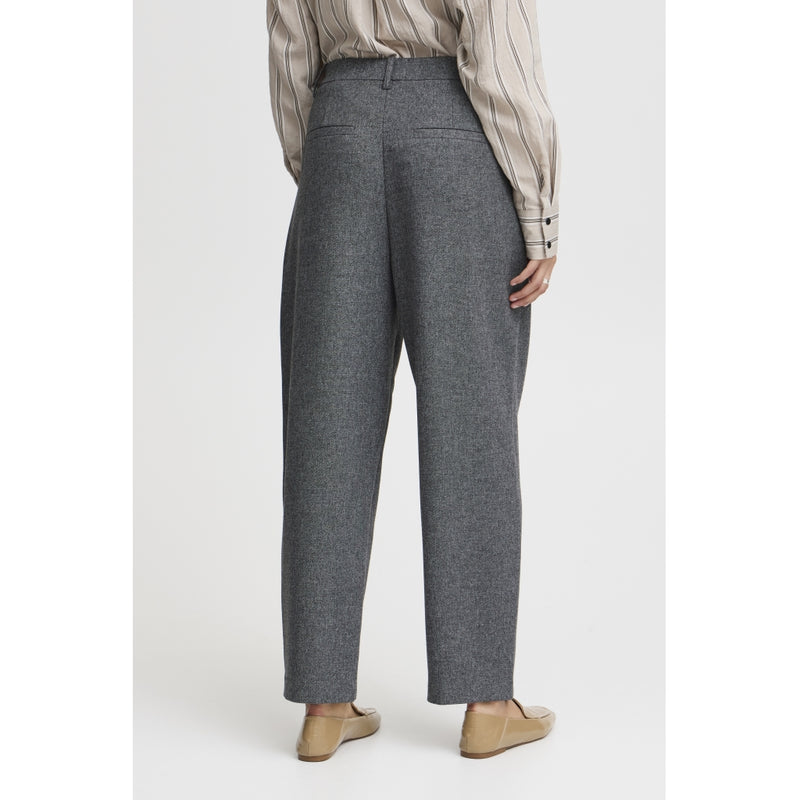 b.young B.YOUNG dam byxor BYETONA Pant Mid Grey Melange