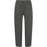 b.young B.YOUNG dam byxor BYETONA Pant Mid Grey Melange