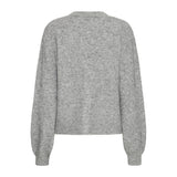 b.young B.YOUNG dam cardigan BXOMEA Cardigan Mid Grey Melange