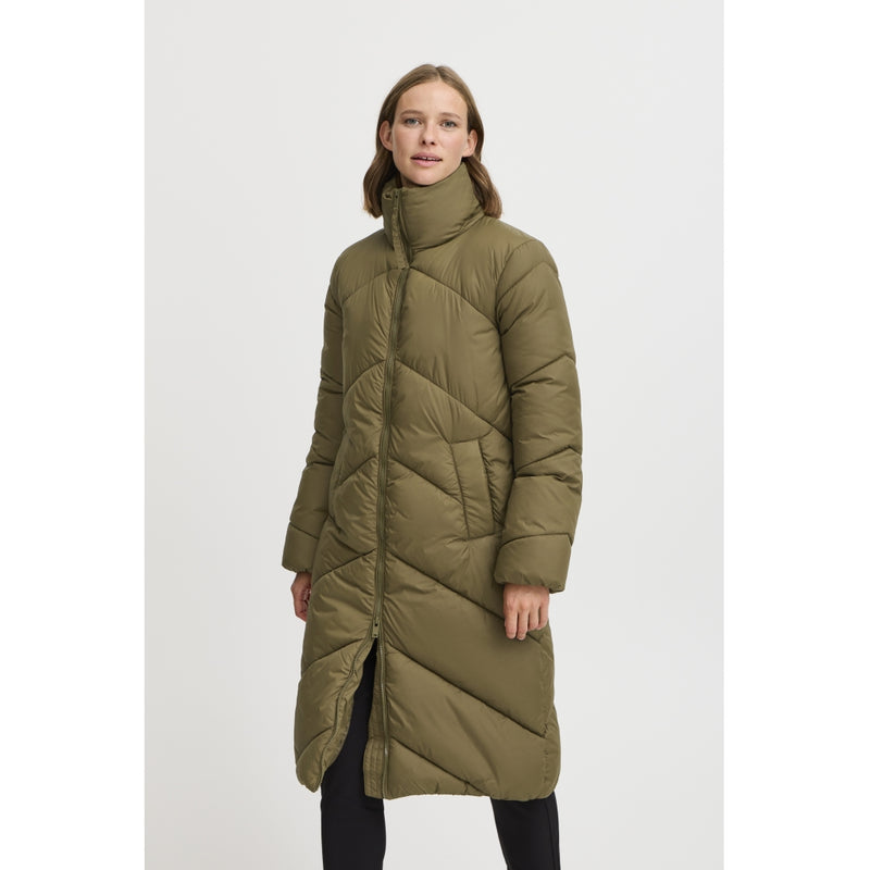 b.young B.YOUNG dam jacka BYBOMINA Winter jacket Military Olive