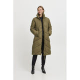 b.young B.YOUNG dam jacka BYBOMINA Winter jacket Military Olive