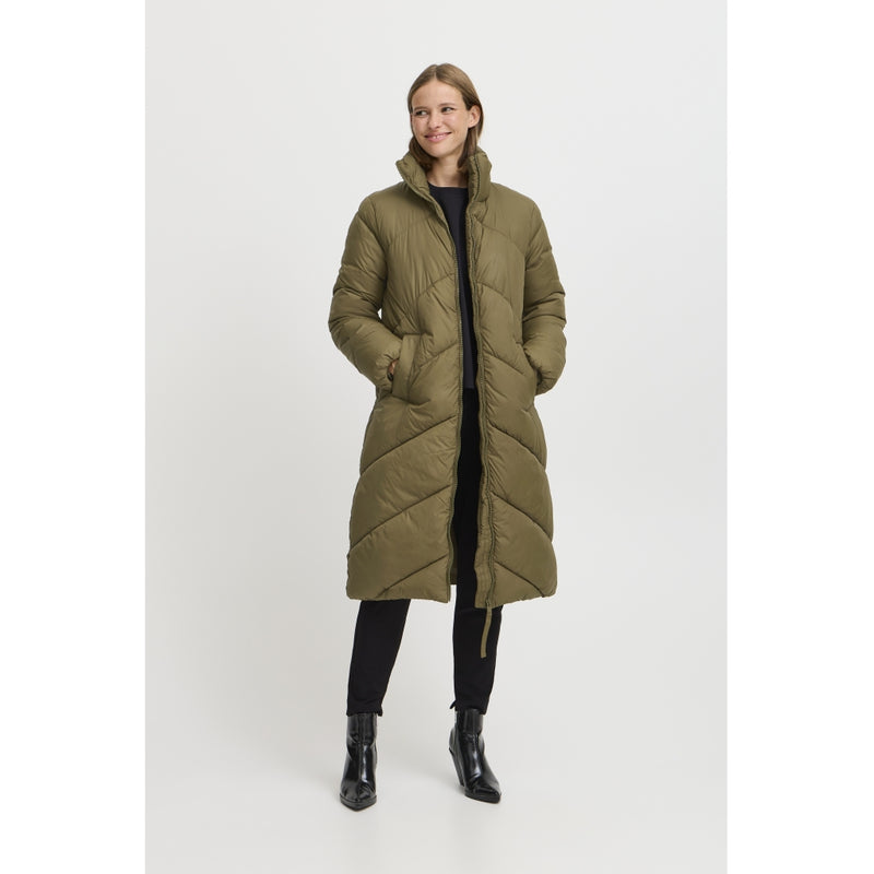 b.young B.YOUNG dam jacka BYBOMINA Winter jacket Military Olive