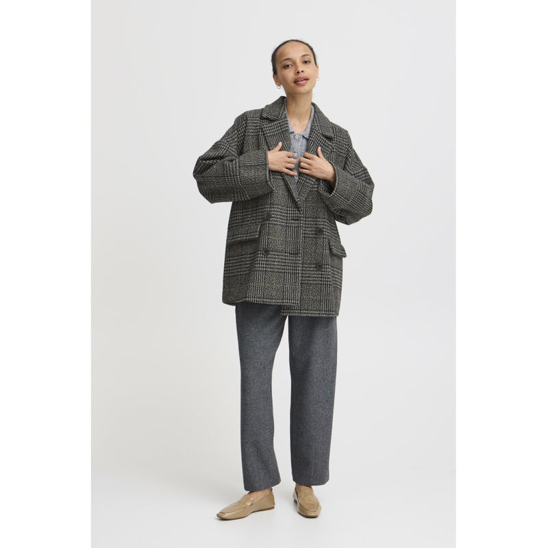 b.young B.YOUNG dam kappe BYCUBANA Jacket Black Mix