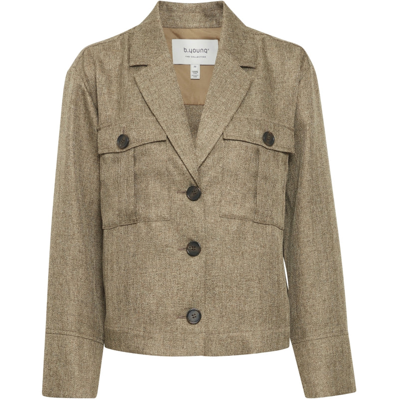 b.young B.YOUNG dam kavaj BYESTNIO Blazer Military Olive Melange