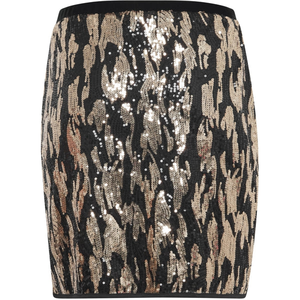 b.young B.YOUNG dam kjol BYREI Skirt Gold Abstract Mix