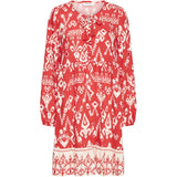 b.young B.YOUNG dam klänning BYJASMINA Dress Flame Scarlett Eth Mix