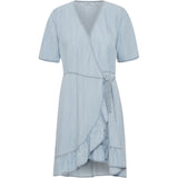 b.young B.YOUNG dam klänning BYLANA Dress Light Blue Denim