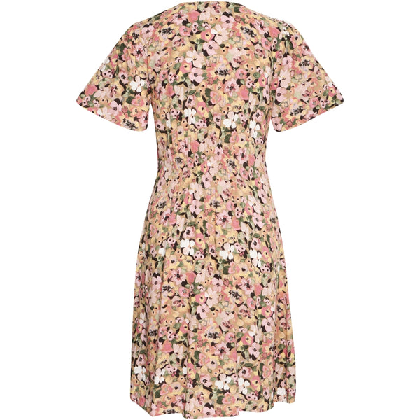 b.young B.YOUNG dam klänning BYMMJOELLA Dress Coral Blush Flower
