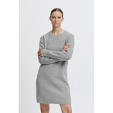 b.young B.YOUNG dam klänning BYONEMA Dress Mid Grey Melange