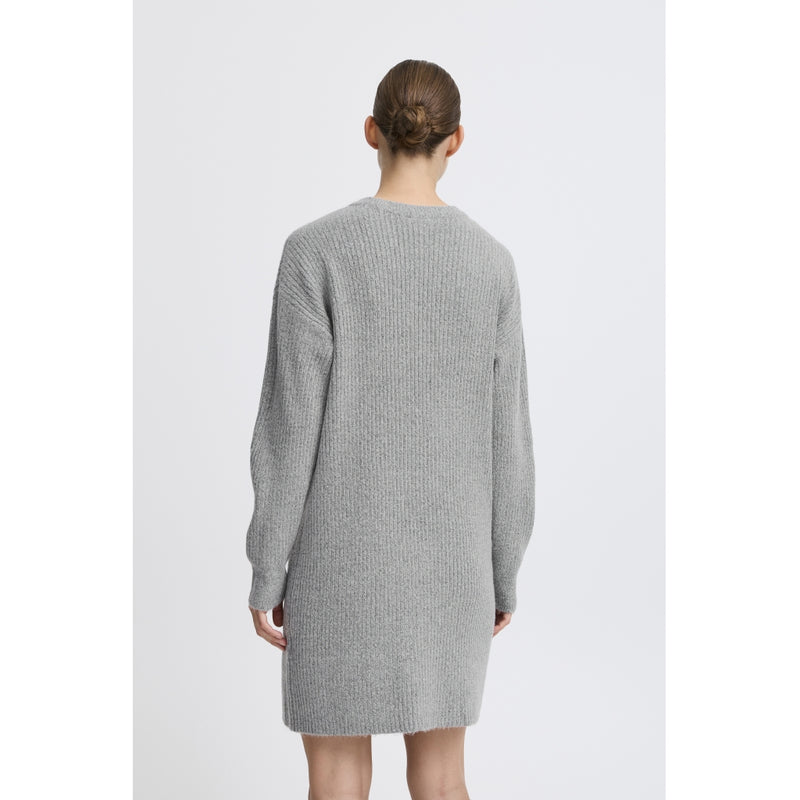 b.young B.YOUNG dam klänning BYONEMA Dress Mid Grey Melange
