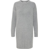 b.young B.YOUNG dam klänning BYONEMA Dress Mid Grey Melange