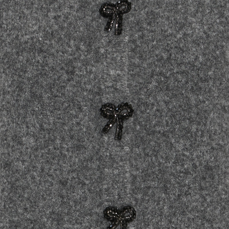 b.young B.YOUNG dam kofta BYOMEA Cardigan Dark grey melange