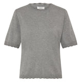 b.young B.YOUNG dam pullover BYMMORLA Pullover Mid Grey Melange