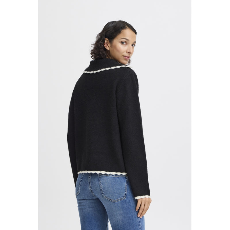 b.young B.YOUNG dam pullover BYNINNA Pullover Black Mix