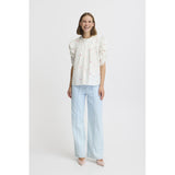 b.young B.YOUNG dam skjorta BYFUNNI Shirt Off White Mix