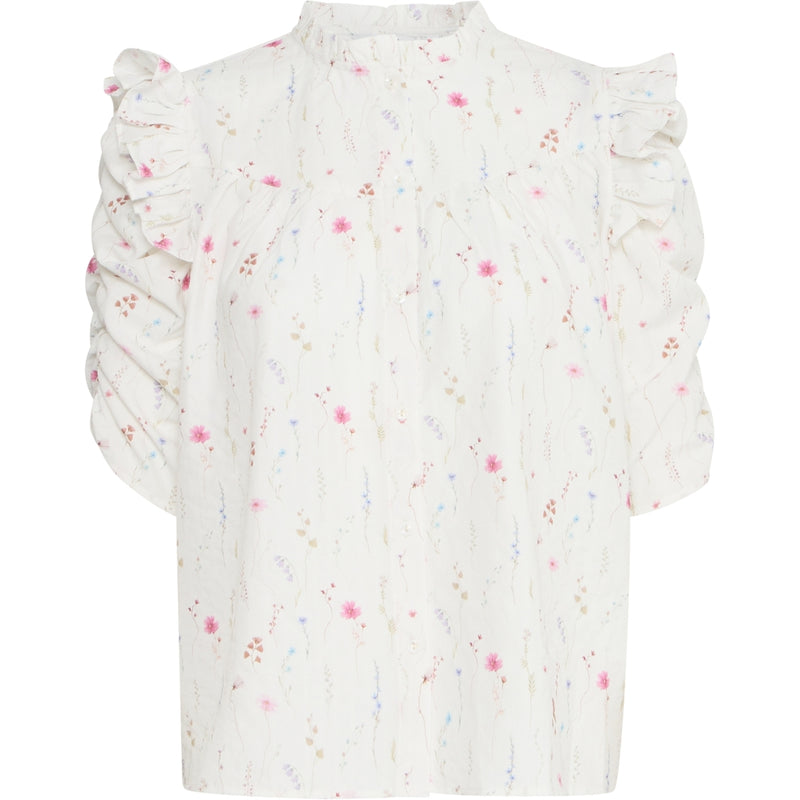 b.young B.YOUNG dam skjorta BYFUNNI Shirt Off White Mix