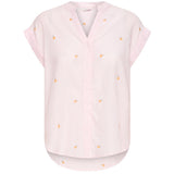 b.young B.YOUNG dam skjorta BYISILAS Shirt Pink Stripe