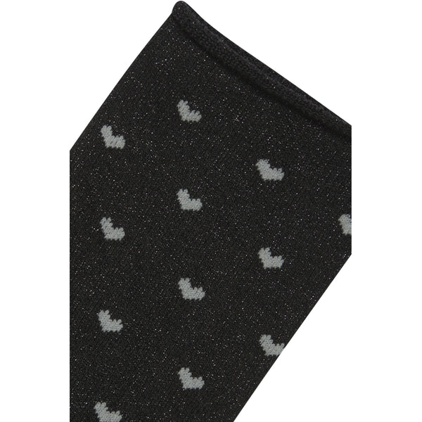 b.young B.YOUNG dam strumpor BAWLI 3-PACK Socks Black Heart Mix