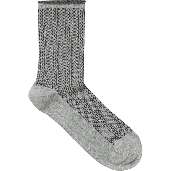 b.young B.YOUNG dam strumpor BAWLI 3-PACK Socks Sharkskin Needledrop Mix