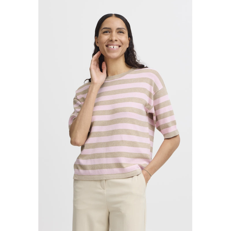 b.young B.YOUNG dam t-shirt BYMMORLA T-shirt Roseate Spoonbill Mix