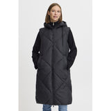 b.young B.YOUNG dam väst BYBOMINA Vest Black