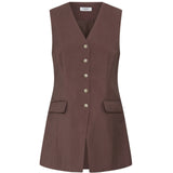 b.young B.YOUNG dam väst BYESSIE Vest French roast